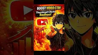 High CTR Thumbnail Secrets 🤯😨!! #shortvideo #ytshorts #shorts #shortsviral