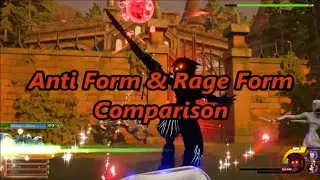 Kingdom Hearts 2 Anti Form vs Kingdom Hearts 3 Rage Form