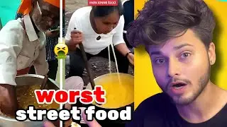 HYGIENE IS ILLEGAL IN INDIAN STREET FOOD !! ROAST VIDEO