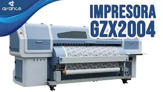 Estampado textil a nivel industrial: Impresora Starfire GZX2004 y Calandra Sublimarts GS170