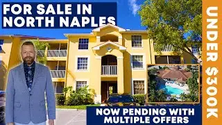 Ideal Condo for sale in North Naples under $300k