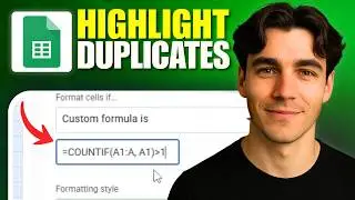 How To Highlight Duplicates In Google Sheets (Tutorial 2026)