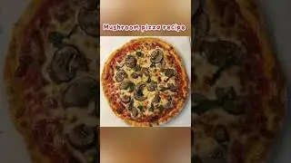 Mushroom pizza recipe with oven#youtube #shorts #kathumela #paaldabba #pizza#mushroompizza #trending