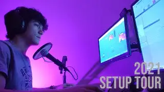 BEST GAMING / STREAMING SETUP 2021 BUDGET, CLEAN, MINIMALIST