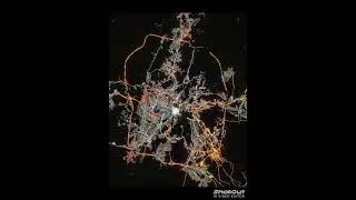 Kaaba pictures taken from satellite looks like a moon bright sparkling moon👌👍💗✨️🕋💚👏