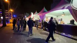 Entrance of Christmas Eve in Eindhoven  