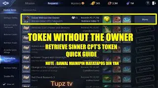 MIR 4 - TOKEN WITHOUT THE OWNER ( RETRIEVE SINNER CPT'S TOKEN ) REQUEST MISSION QUICK GUIDE