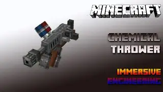 Chemical Thrower 🔧 Minecraft Immersive Engineering Tutorial 1.15 🔧 Deutsch / German