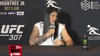 Ketlen Vieira UFC 307 Media Day Interview