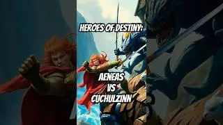 Aeneas Vs Cu Chulainn: Heroes of Destiny #MythologicalHeroes #ComperativeMythology