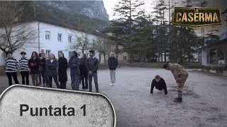 Punizione ginnica per la recluta Ciupilan -  Prima puntata - La Caserma