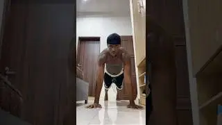 Dairy pushup doze,first set 50/100 let go🔥#homeworkout #dailyroutine #pushups