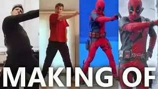 Men Behind Deadpool Dance 'NSync Bye Bye Bye - Nick Pauley & Johnny Likens