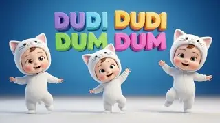 Dudi Dudi dum dum songs funny dance funny cats Funny kids white cats 3D animation