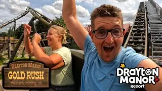 Gold Rush Rider (камера POV) &mdash; ПЕРВАЯ ПОЕЗДКА &mdash; поместье Дрейтон