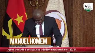 Especialidade: Proposta de alteração da Lei do Passaporte Angolano Lei nr. 22/21