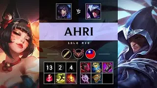 Ahri Mid vs Talon - TW Grandmaster Patch 25.17
