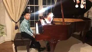 Talented Cary performing B&eacute;la Bart&oacute;ks Romanian Folk Dances