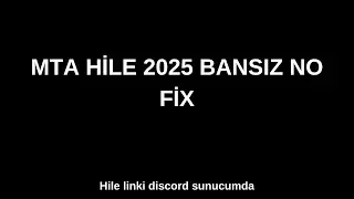 MTA 2025 FİXSİZ HİLE