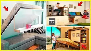 AMAZING SPACE SAVING IDEAS AND INGENIOUS HOME DESIGN ▶1 - THAT ARE AT ANOTHER LEVEL (SATISFYING)