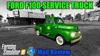FS19 | 1948 Ford F100 Service Truck | Mod Review