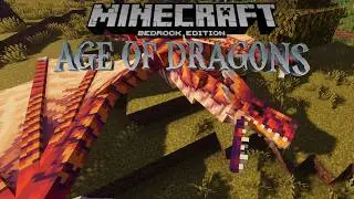 AGE OF DRAGONS ADDON PREVIEW | MINECRAFT BEDROCK 1.21