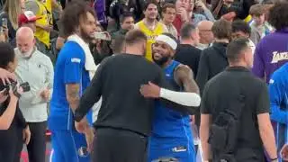 Luka Doncic reunited with old teammates from Dallas Mavericks
