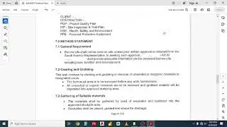 Method Statement for Borrow Pit | QA/QC Civil Engineering Work