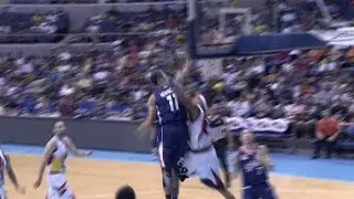 Newsome posterizes Santos | Philippine Cup 2015-2016