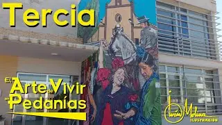 Mural en Tercia, Lorca. El Arte de Vivir en Pedanías. Ivan Molina