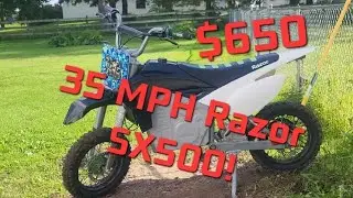 VEVOR 48v 2kw Razor Top Speed Test
