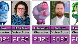 Inside Out 2 Cast and Voice Actors 2025