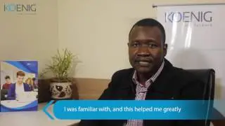 Student from Zimbabwe attended Big Data Analytics at Koenig