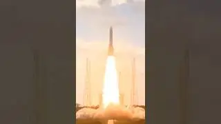 LIFTOFF! 1st ESA Ariane 6 Launch