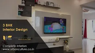 Interior Design | 3 BHK | Saibya Senary , Hosa Road | Bangalore | Urban Culture