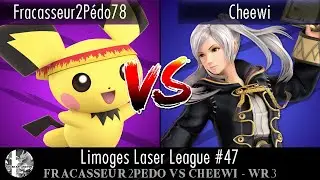 Fracasseur2P&eacute;do78 (Pichu) Vs Cheewi (Robin)  I Limoges Laser League Bi-Weekly #47