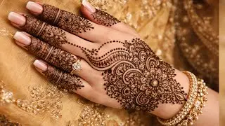 sikhe bridal mehndi design lagana