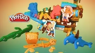 Jake and the Neverland Pirates Treasure Creations Playset |Play-doh