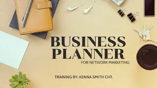 Business Planner for Network Marketing Training