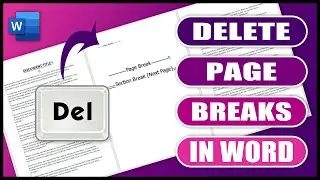 Как удалить разрыв страницы и раздела в Word | Учебные пособия по MS Word