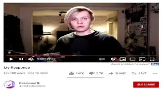 My response to Pyrocynical's response