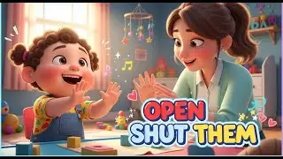 Open Shut Them | Fun & Educational Song for Kids | Super Kids Songs
