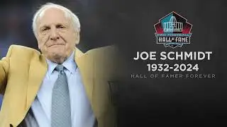Remembering a revolutionary force in the NFL &mdash; Joe Schmidt: 1932-2024