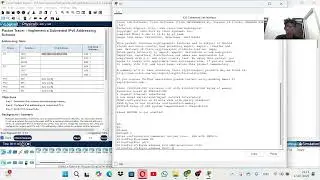 12.9.1 Packet Tracer - Implement a Subnetted IPv6 Addressing Scheme