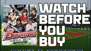 WATCH BEFORE YOU BUY 2023 BOWMAN MEGA BOXES