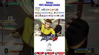 Shingo 00% Death Combo, KOF XV Ultimate Guide(2026) #jazzben #kof #kof15 #kofcombos #kofxv #shingo