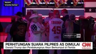 Perhitungan Suara Pilpres AS Dimulai