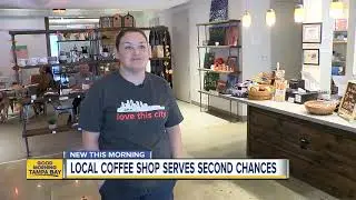 The Portico Cafe is an urban coffee shop in downtown Tampa with a mission to help people