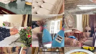 حيل وافكار ذهبيه اقوى تنظيفات للبيت اهلا 🌘 خلطه تنظيف للسجاد والانتريه على الناشف وسر بيتزا المطاعم