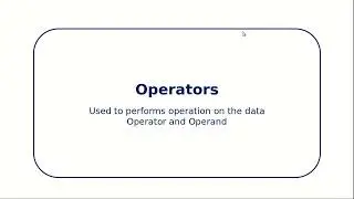 5. Operators in Java and C++